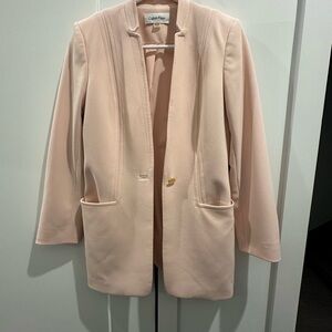 Calvin Klein Women's Blush Blazer